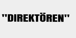 DIREKTÖREN 64x10 SVART