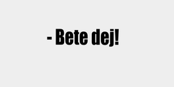 Bete dej 30x10 SVART