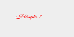 Hångla  27x5 RÖD