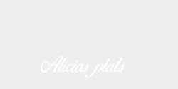 Alicias plats 35x9 VIT