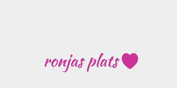 ronjas plats  39x8 ROSA