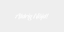 Aldrig Nöjd 40x10 VIT