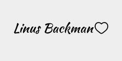 Linus Backman 57x9 SVART