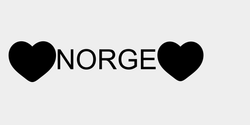 NORGE 57x12 SVART