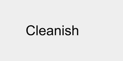 Cleanish 31x9 SVART