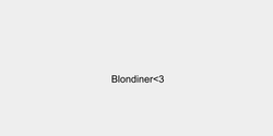 Blondiner3 43x9 SVART