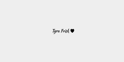 Tyra Frisk  40x9 SVART