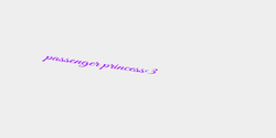 passenger princess3 30x7 LILA
