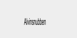 Alvinsnubben 20x10 SVART