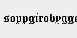 soppgirobygget 74x10 SVART