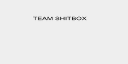 TEAM SHITBOX 100x10 SVART