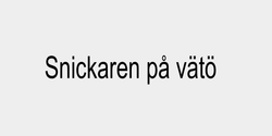 Snickaren på vätö 46x9 SVART