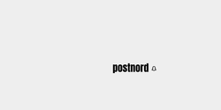 postnord 36x9 SVART