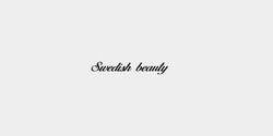 Swedish beauty 61x10 SVART