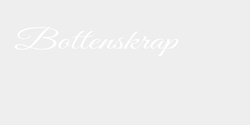 Bottenskrap 100x20 VIT