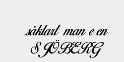 såklart man e en SJÖBERG 46x20 SVART