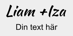 Liam Iza 63x29 SVART SVART