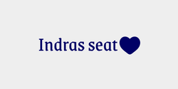 Indras seat 41x9 MÖRKBLÅ