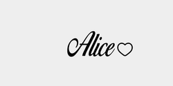 Alice  27x15 SVART