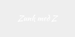 Zunk med Z 40x9 VIT
