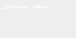 Bonnie blue 85x11 VIT