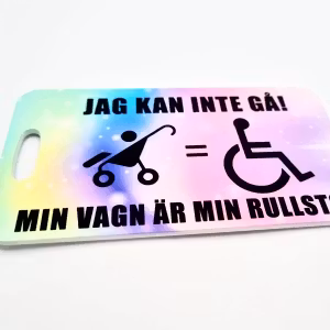 Informativ bricka/tagg