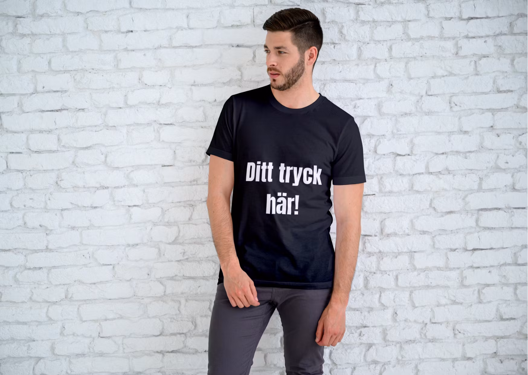 T-shirt - personligt/valfritt tryck