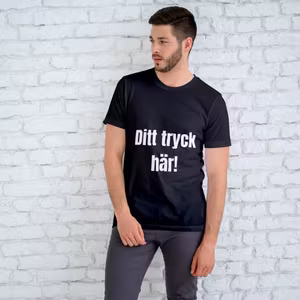T-shirt - personligt/valfritt tryck