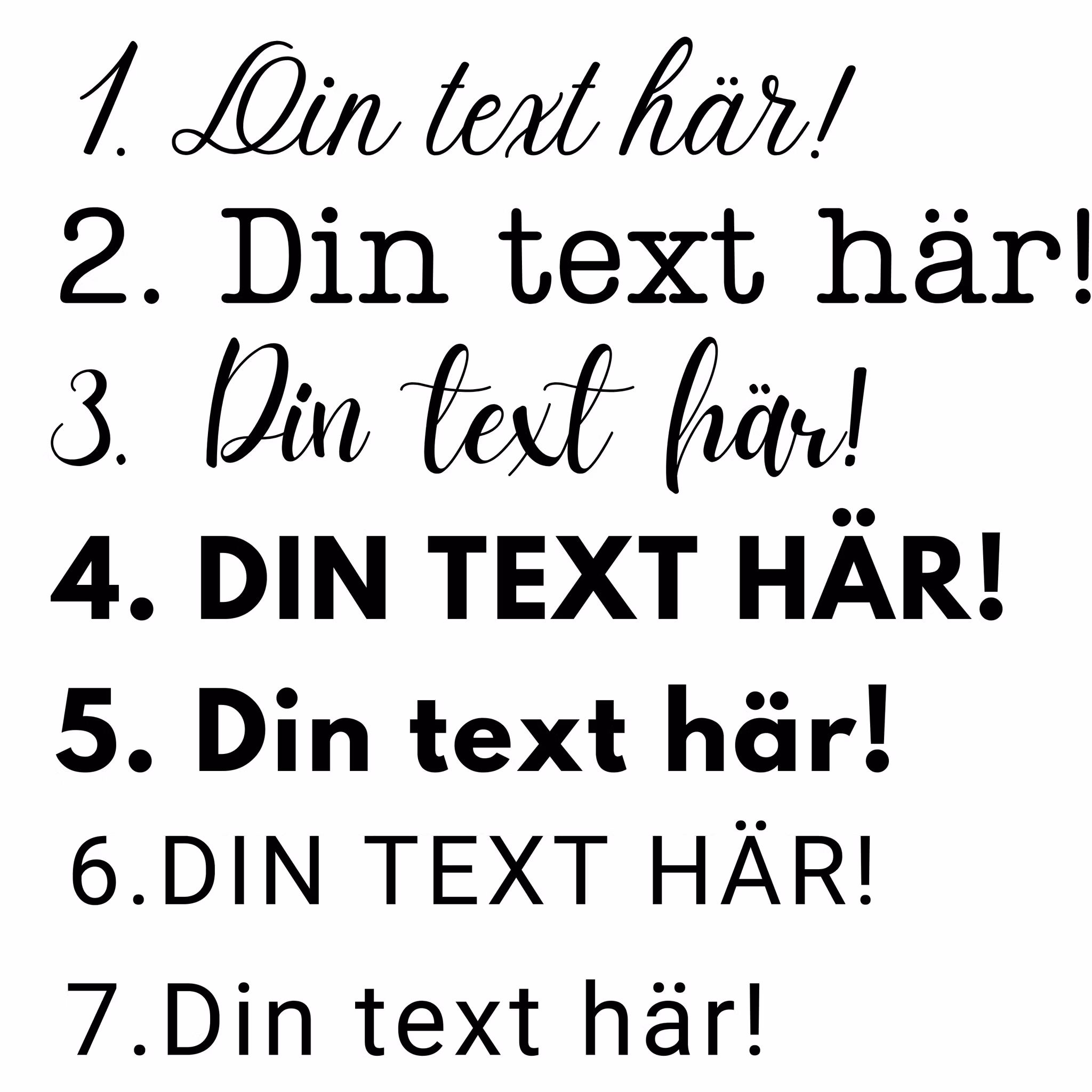Multiverktyg med gravyr