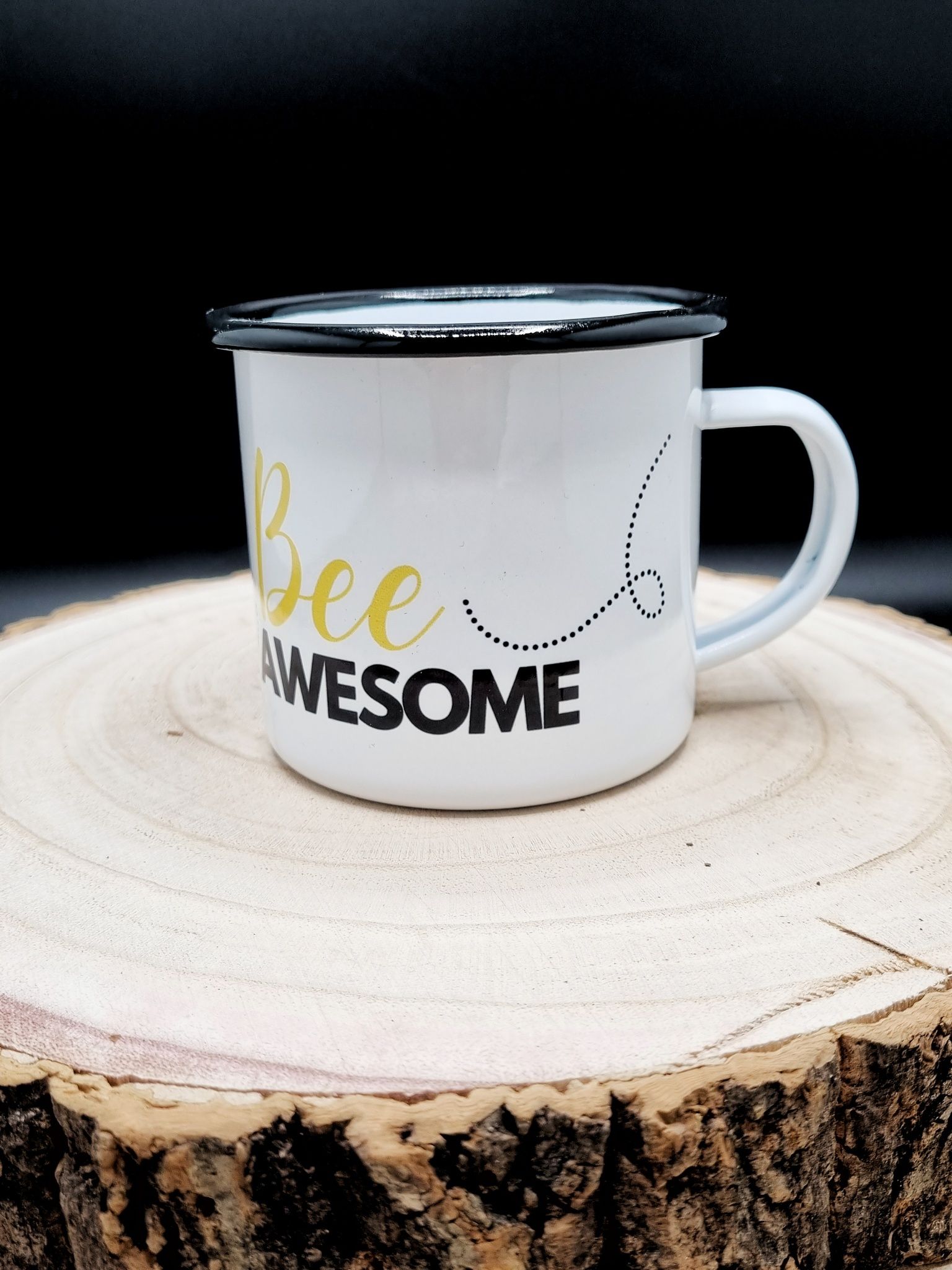 Emaljmugg - Bee Awesome