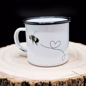 Emaljmugg - Bee Awesome
