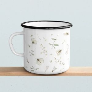 Emaljmugg - Fjäril