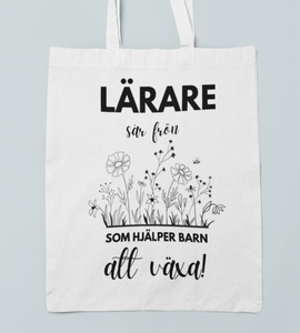 Tygkasse - Sår frön, svart.
