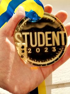Medalj: STUDENT, rak (2024)