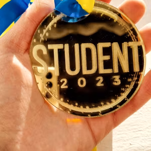 Medalj: STUDENT, rak (2024)