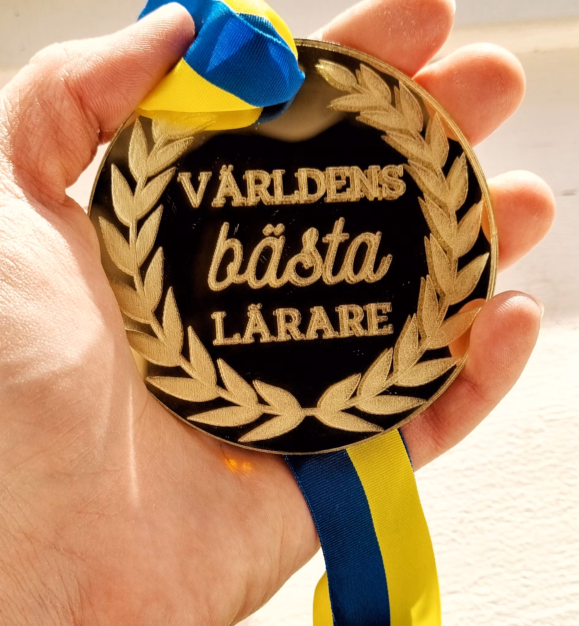 Medalj: Bästa Lärare