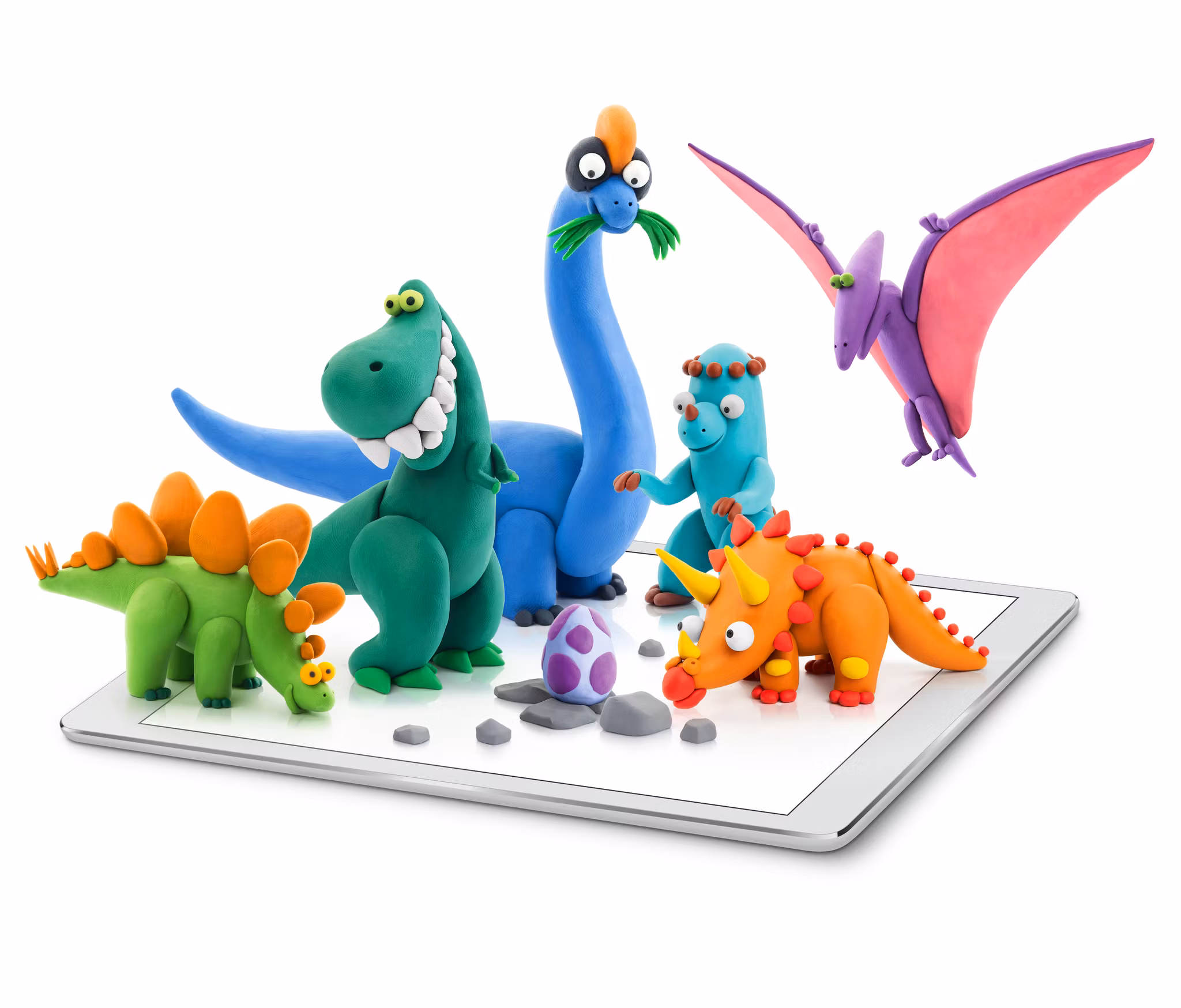 Hey Clay: Set - dino