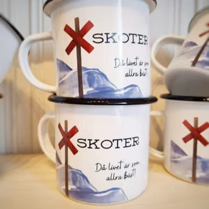 Emaljmugg - Skoter