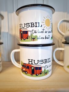 Emaljmugg - Husbil