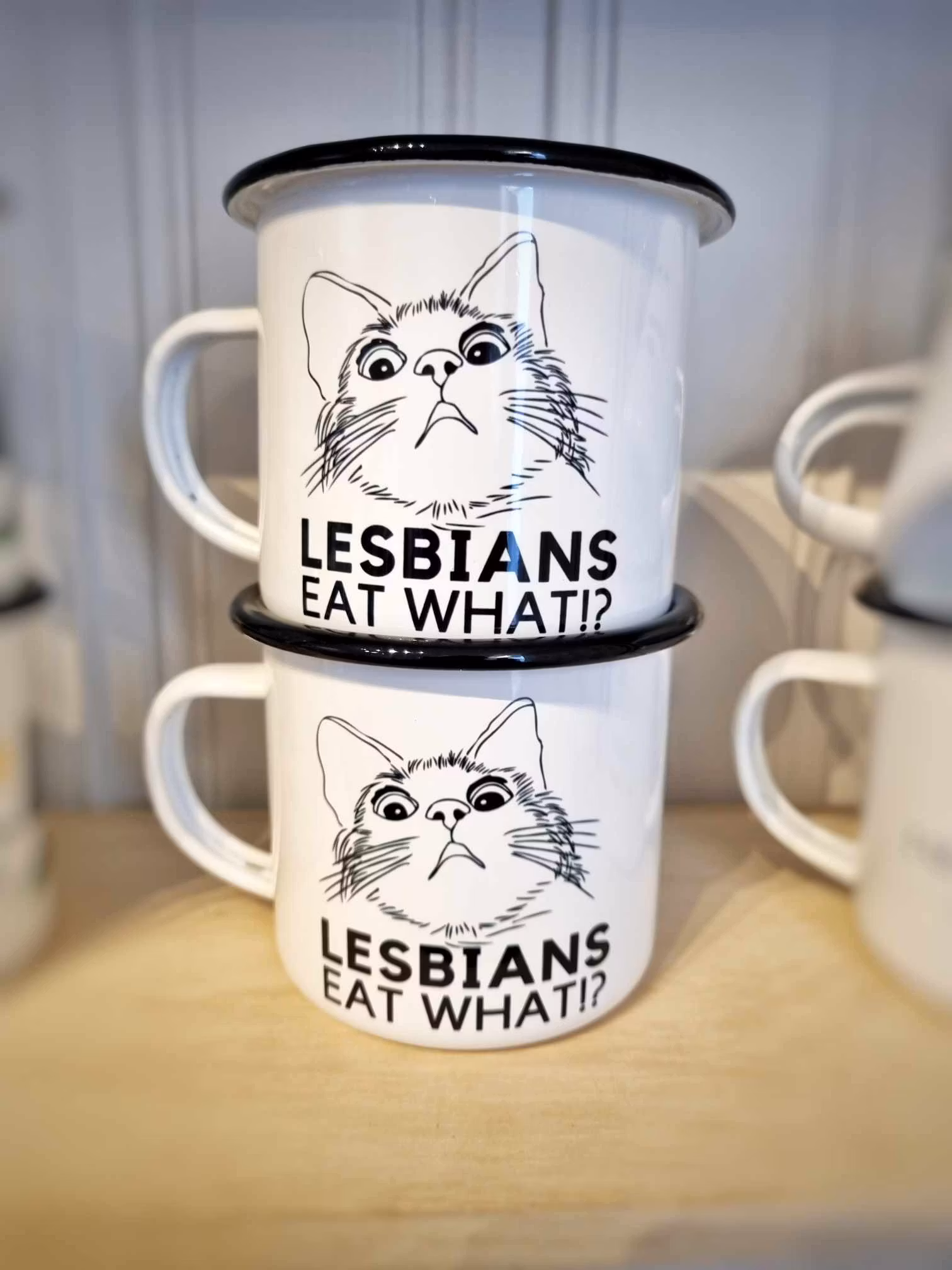 Emaljmugg - Eat what!?