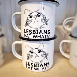 Emaljmugg - Eat what!?