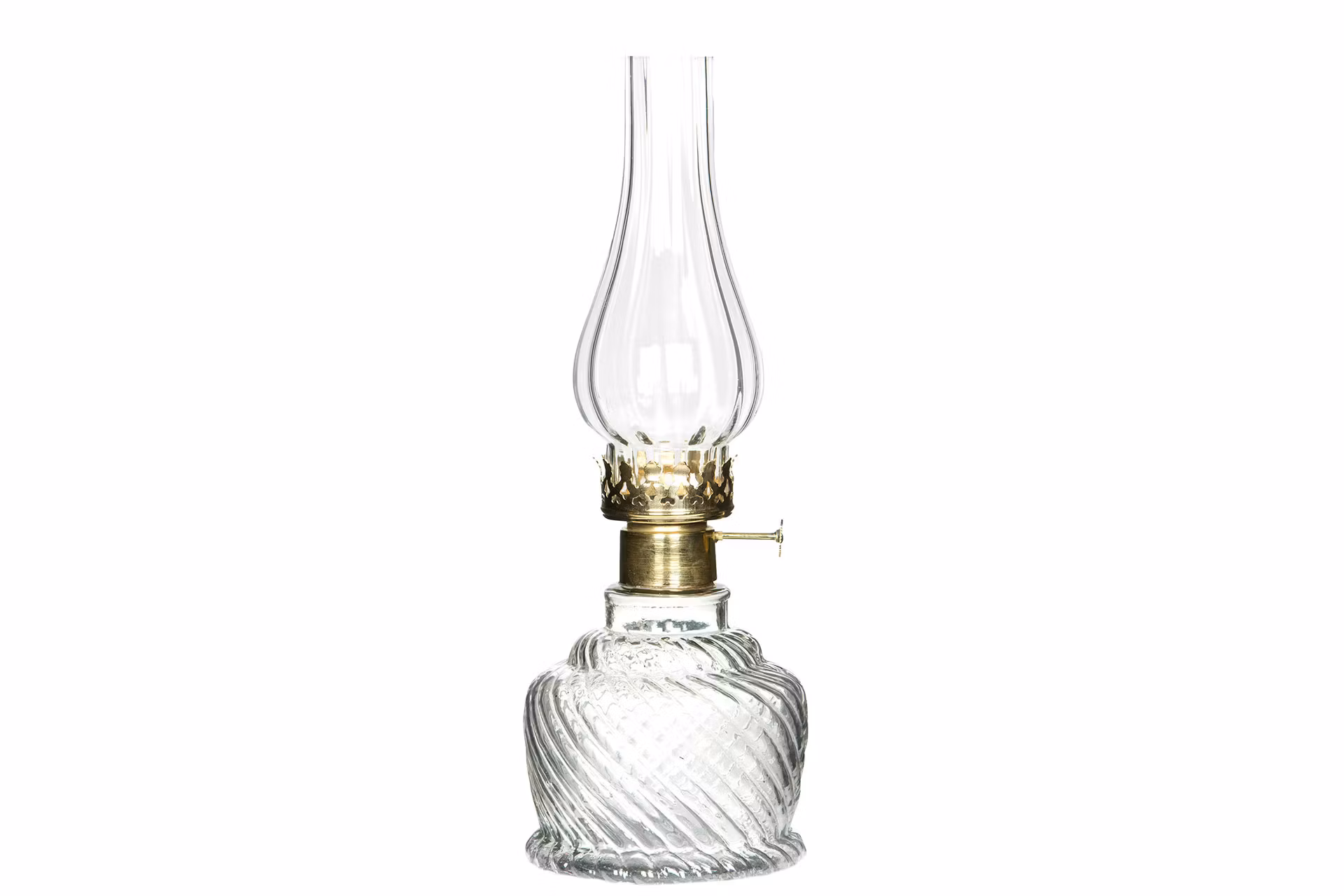 Lampa/lykta för värmeljus - randig