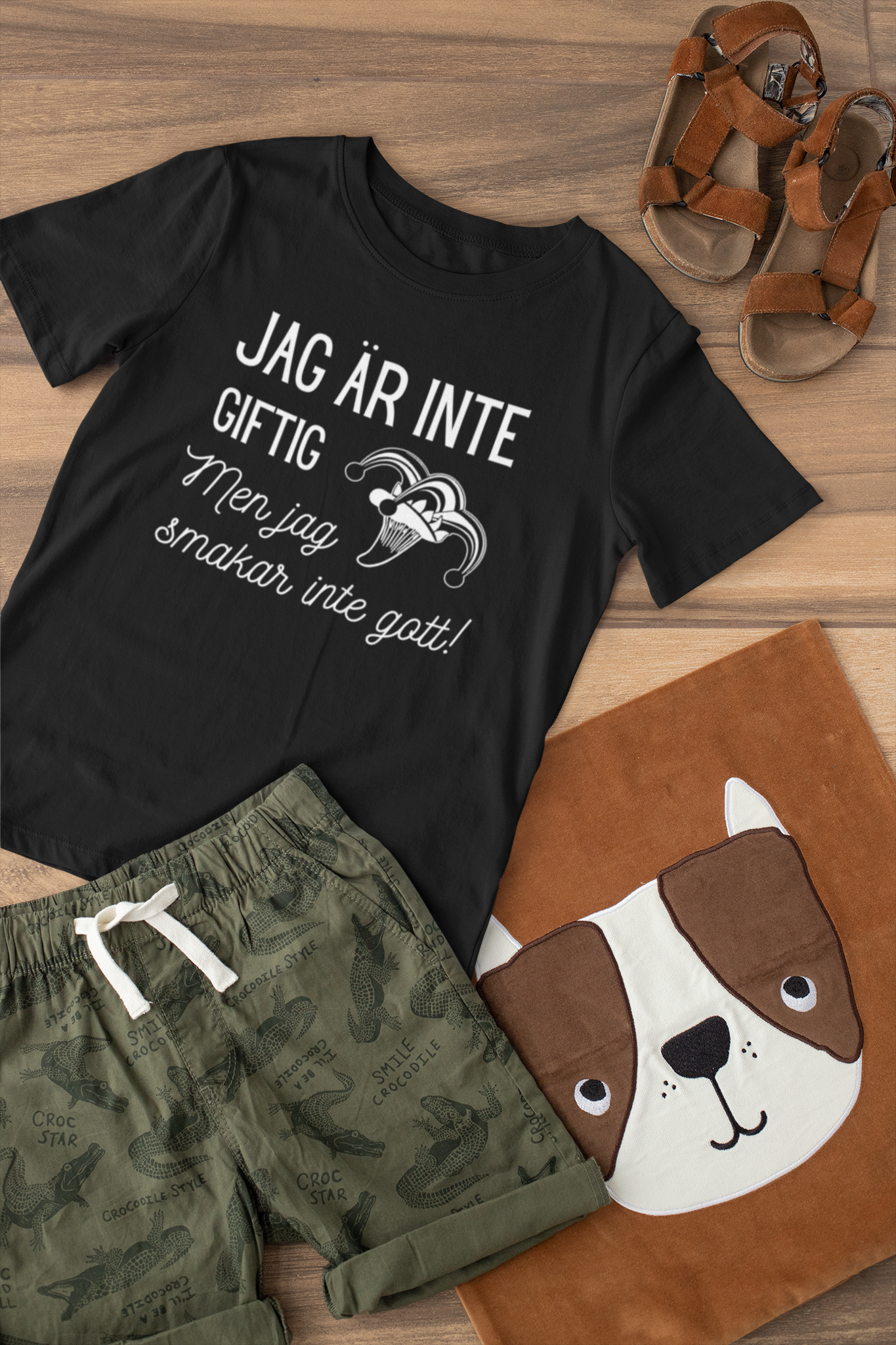T-shirt - Narrkantarell [barn]