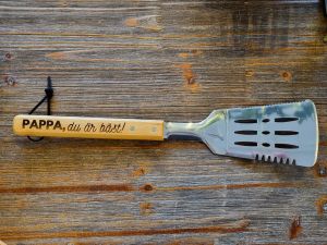 Stekspade med gravyr [Pappa, du är bäst]