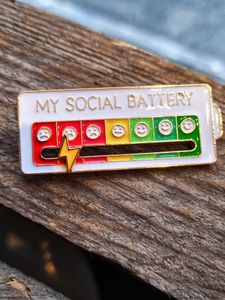 Pin: My social battery