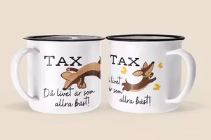 Emaljmugg - Tax