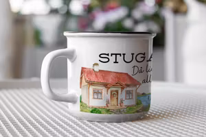Emaljmugg - Stugan