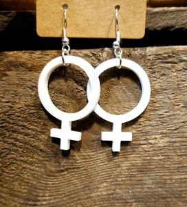 Örhängen: Kvinnosymbol [liten]