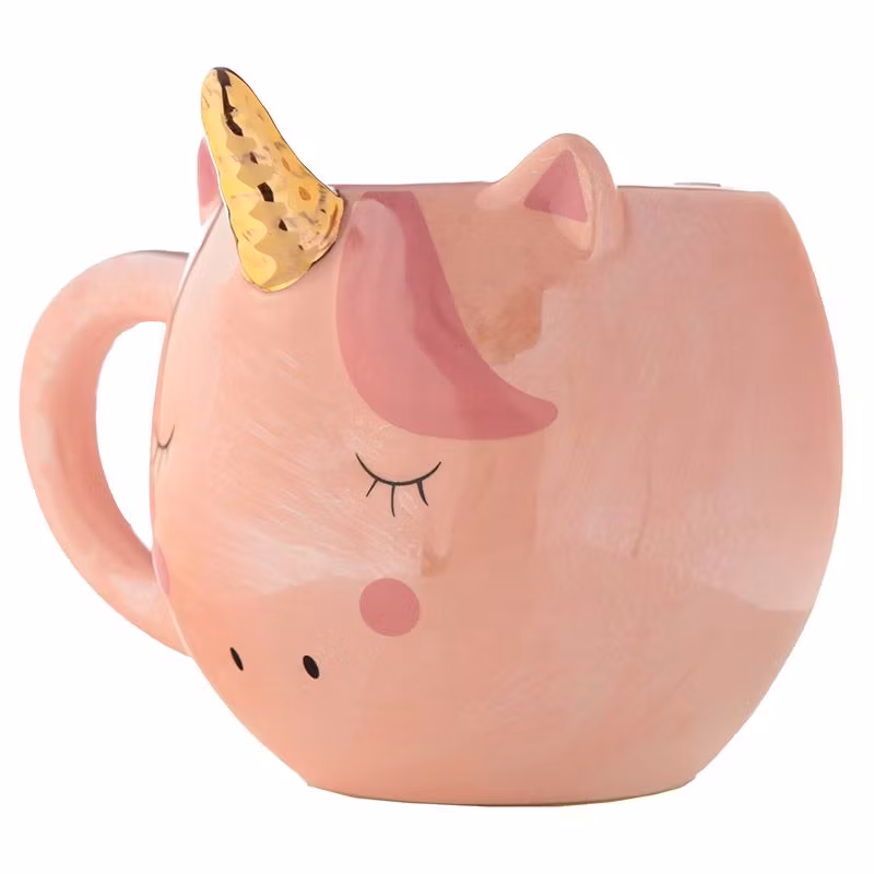 Mugg - Unicorn (rosa)