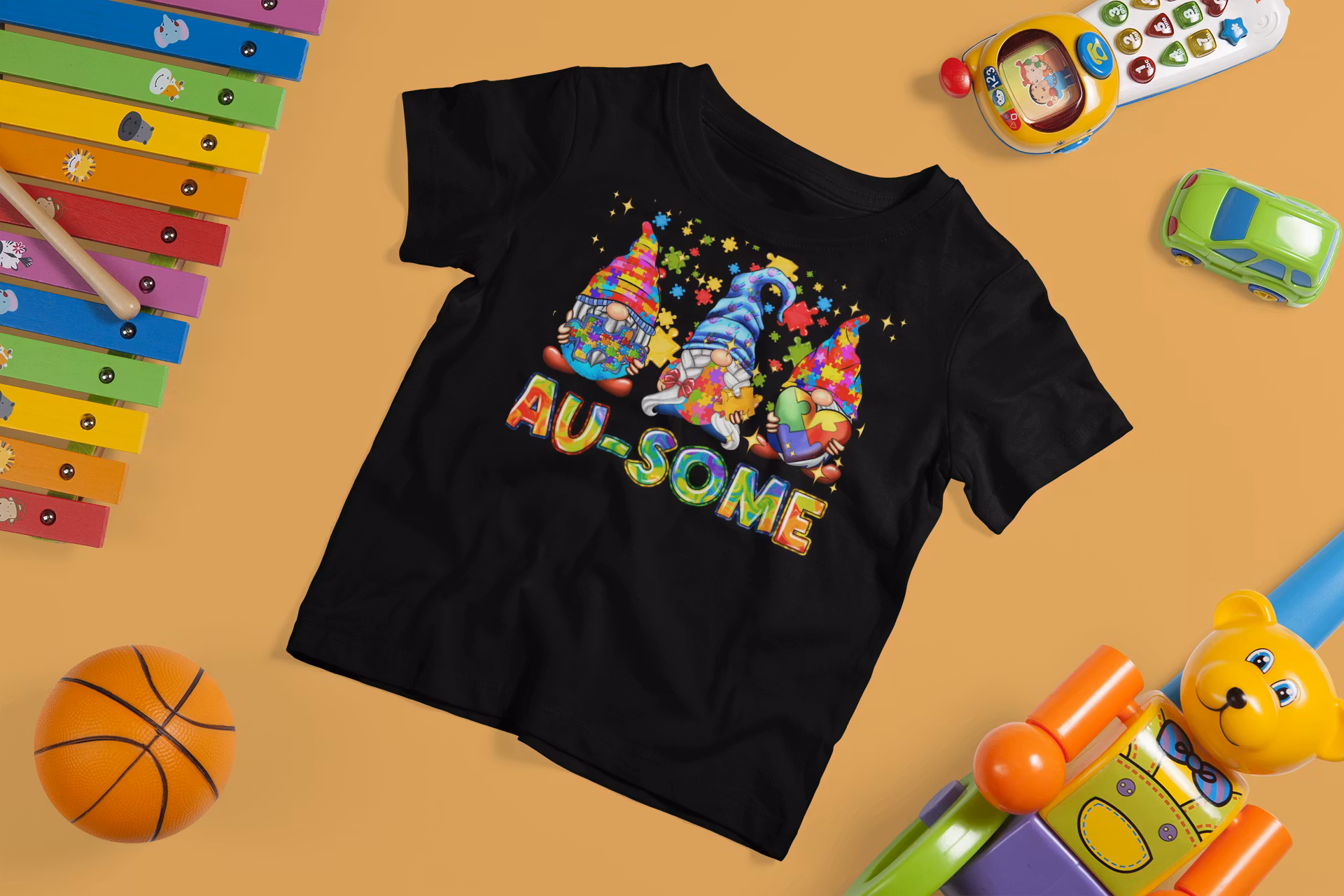 T-shirt: AU-SOME [barn]